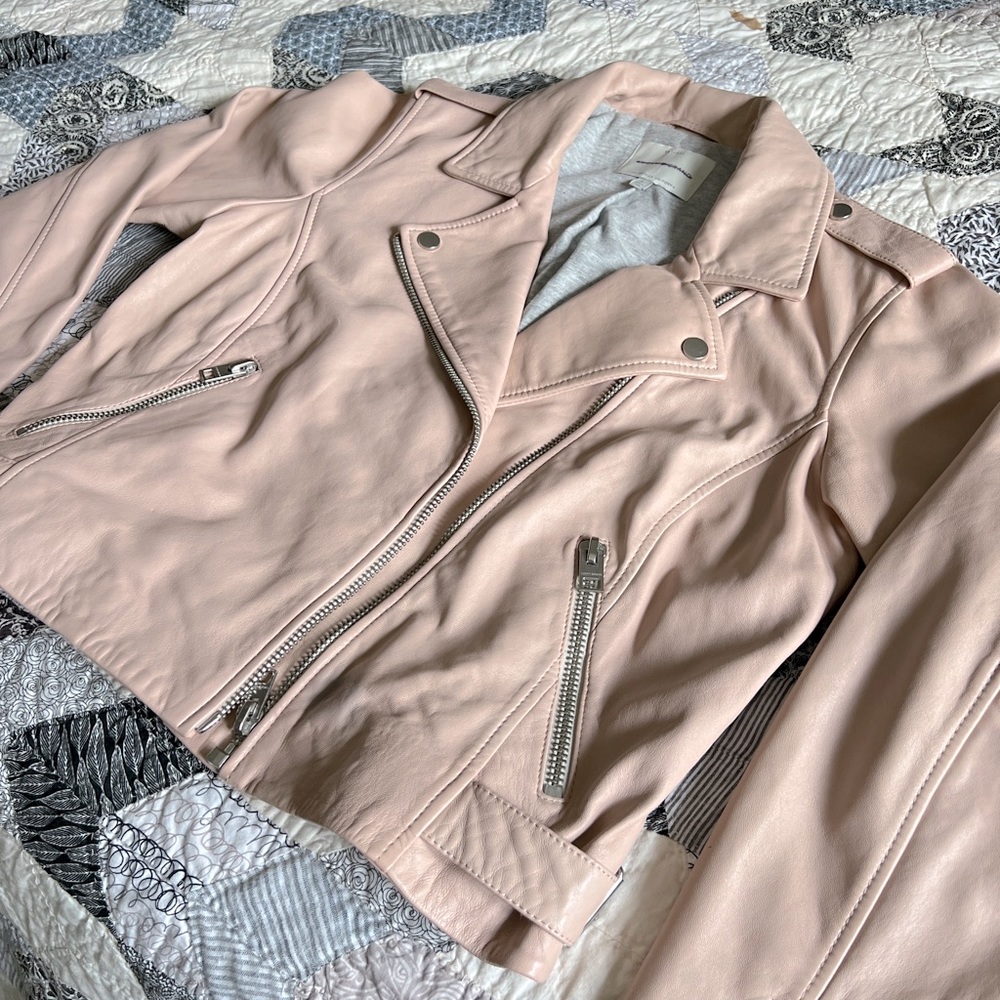 Lucky brand 100% leather jacket